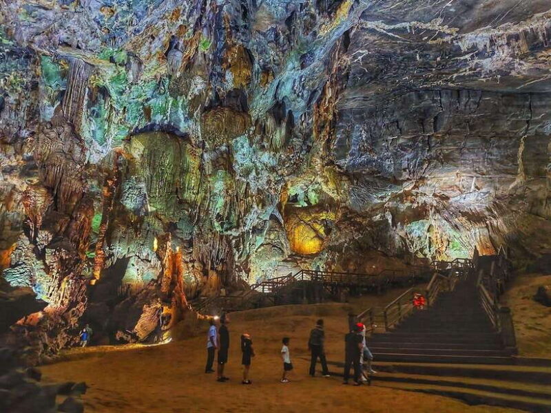 From Hue: 1-Day explore Paradise Cave | Even Day Departure - Cultural and Historical Highlights