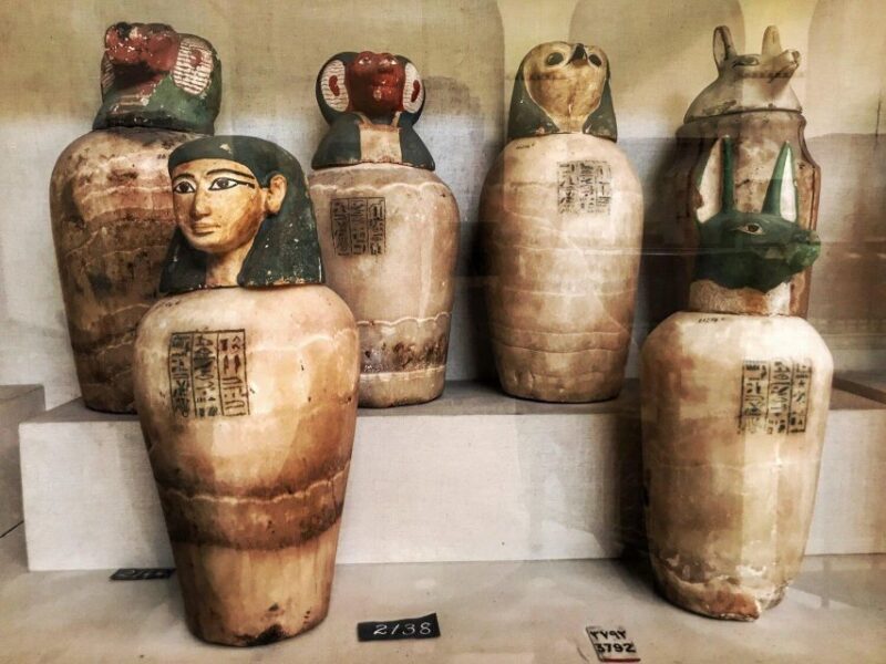 From Hurghada: Private Day Trip to Cairo with Meals - Egyptian Museum of Antiquities