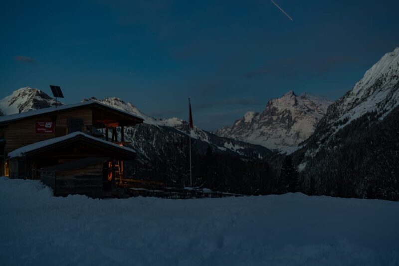From Interlaken: Night Sledding with Cheese Fondue Dinner - What You Can Expect from the Experience