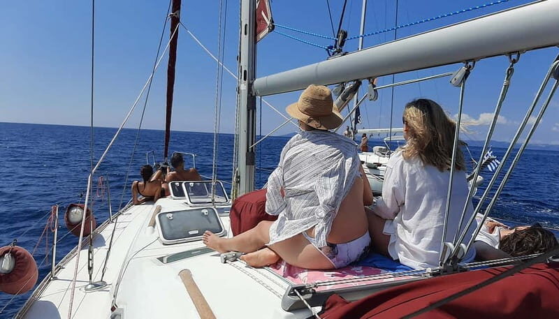 From Kassandra: Halkidiki Half-Day Beach Private Cruise - An Authentic Sailing Adventure in Halkidiki