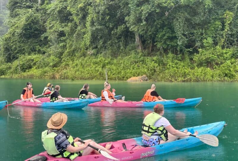 From Khao Lak: Khao Sok & Cheow Lan Lake Tour with Kayaking - Key Points