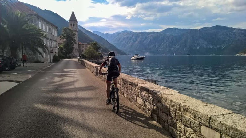 From Kotor: Boating, Kayaking, & Cycling Tour - Cruising to Prcanj and Exploring Villages