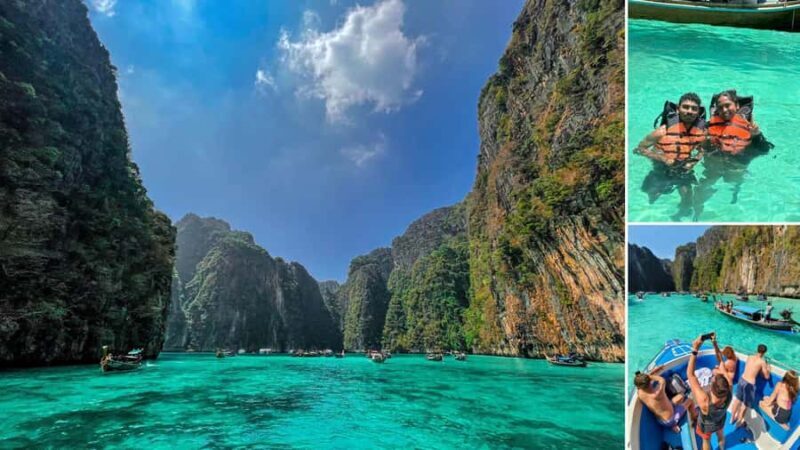From Krabi: Phi Phi Islands & 4 Islands Speedboat Tour - Key Points
