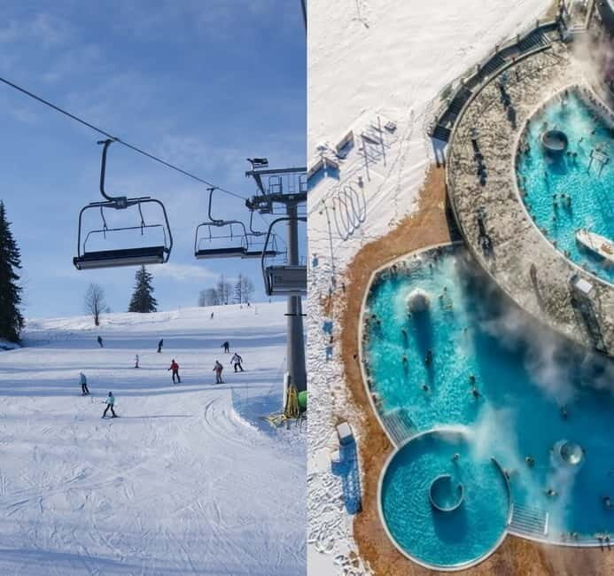 From Kraków: Skiing and Thermal Baths Experience - A Day of Snow and Soaking in the Tatra Mountains and Chochoów