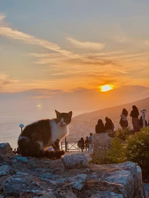 From Ksamil & Sarande: Blue eye & Lekursi Castle SUNSET - Exploring the Blue Eye: A Natural Wonder