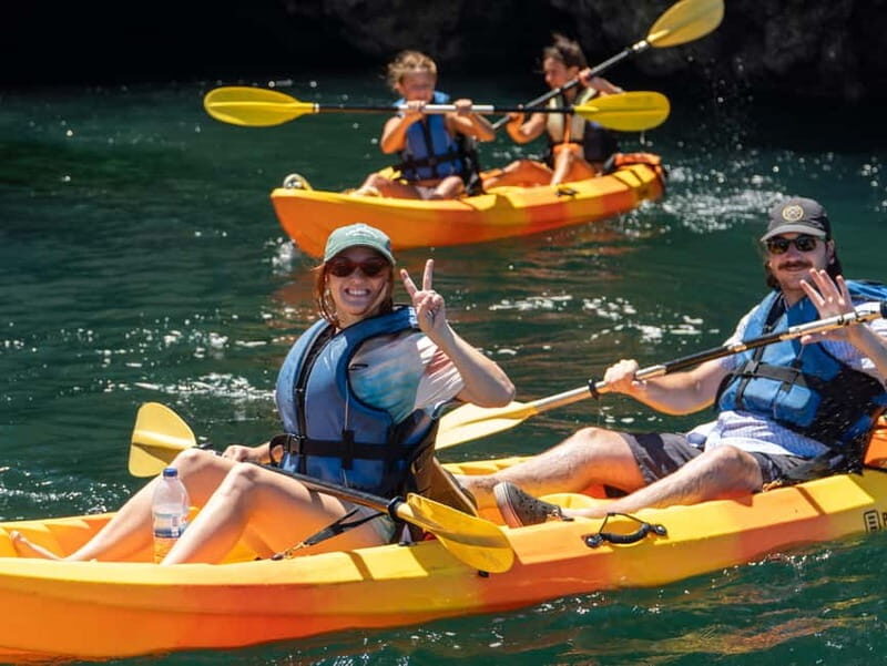 From Lagos: Ponta da Piedade Caves Kayak Tour from Catamaran - Frequently Asked Questions