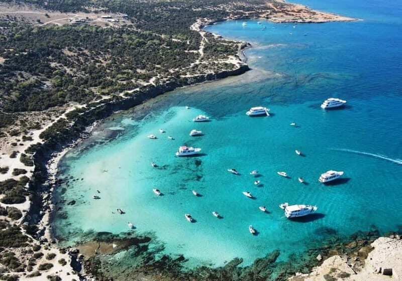 FROM LATCHI: Blue Lagoon Akamas Cruise - large water slide - What’s Included and What’s Not