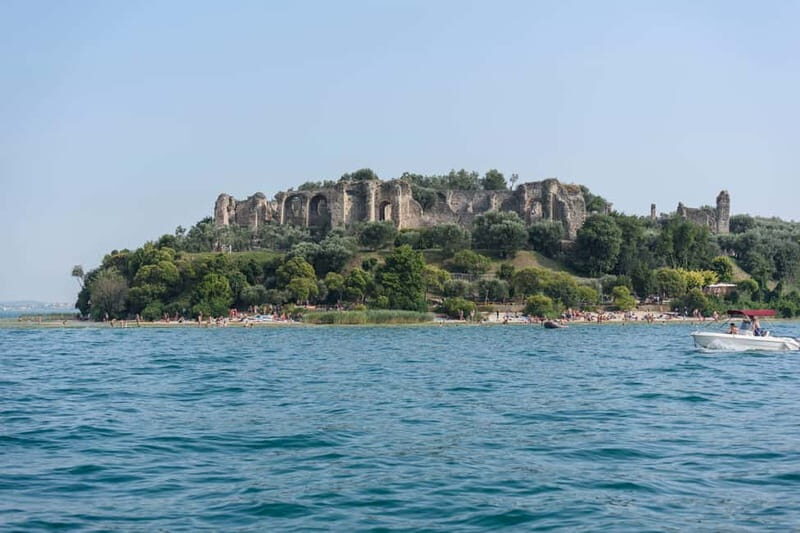 From Lazise: Boat Cruise to Sirmione - The Stop in Sirmione