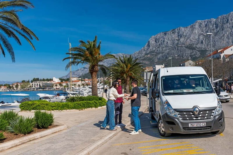 From Makarska: Krka Waterfalls & ibenik Day Trip - Transport and Guide Experience