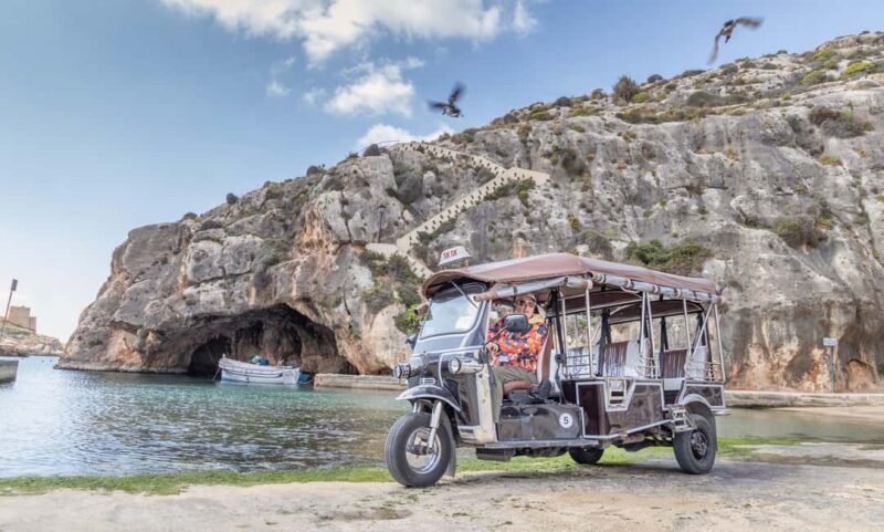 From Malta: Gozo Tuk-Tuk Tour with Comino Mini Cruise - Key Points