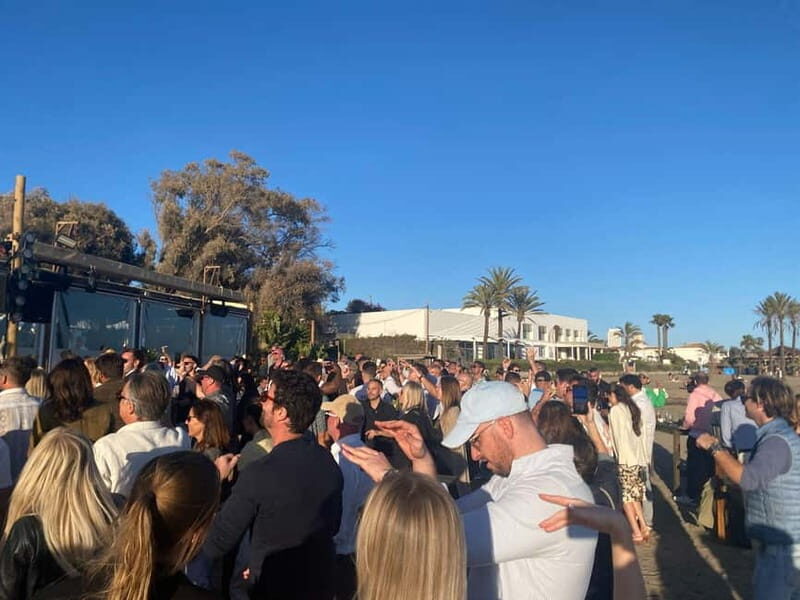 From Marbella/Estepona: Private clubbing tour Beach club transport Drinks - What’s Included & What’s Not