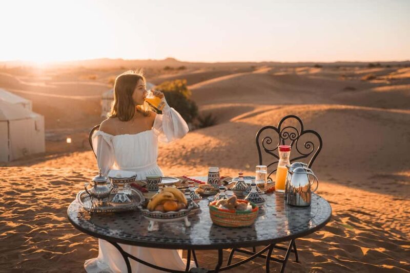 From Marrakech: 3-Day Merzouga and Sahara Desert Camel Trip - The Desert Camp Experience