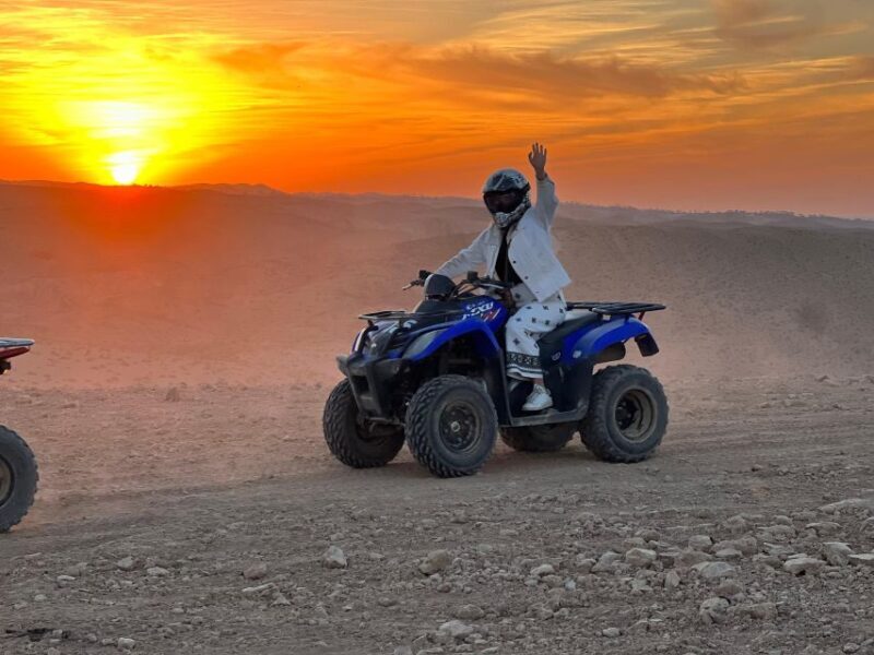 From Marrakech: Agafay Desert Buggy 1Hour & Dinner Show - Key Points  