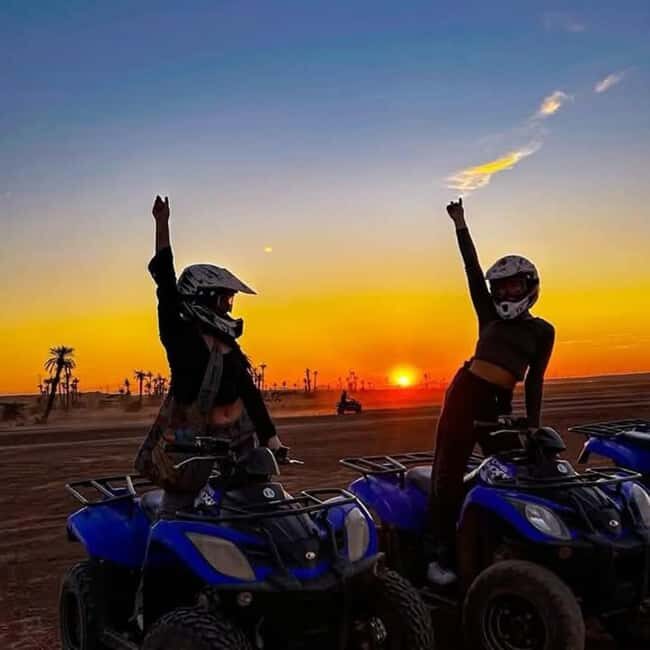 From Marrakech: Agafay Desert Dinner with Quad & Camel Ride - The Itinerary Breakdown: What to Expect
