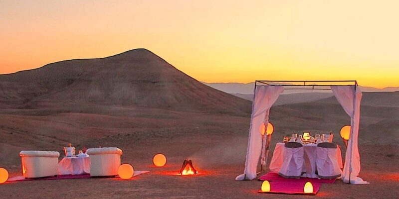 From Marrakech: Agafay Desert Horse ride with sunset - Key Points