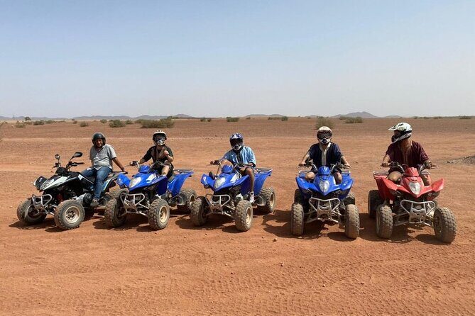 From Marrakech: Agafay Desert Quad Biking at Sunset & Dinner Show - Exploring the Tour in Detail