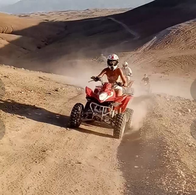 From Marrakech: Agafay Desert Quad Biking Tour with Transfer - Practical Details: Timing, Group Size, and Flexibility
