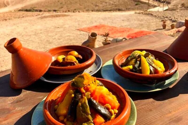 From Marrakech: Agafay Desert Sunset Dinner with Live Show - Key Points