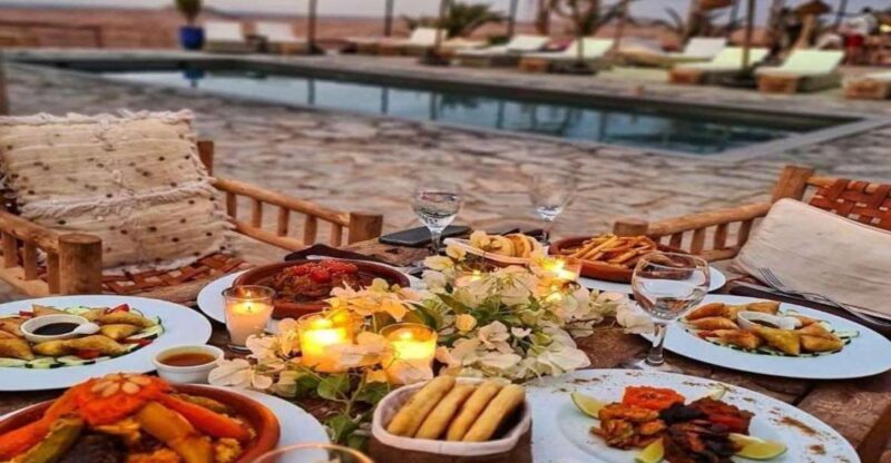 From Marrakech: Agafay Desert Sunset Dinner with Live Show - An In-Depth Look at the Experience