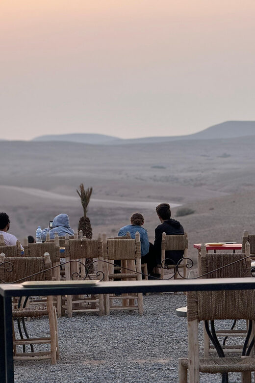 From Marrakech: Agafay Sunset Camel Tour with Dinner & Show - A Well-Organized Journey into the Desert
