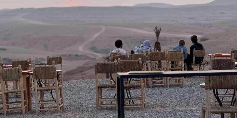 From Marrakech: Agafay Sunset Camel Tour with Dinner & Show - Entertainment: Music and Circus Magic