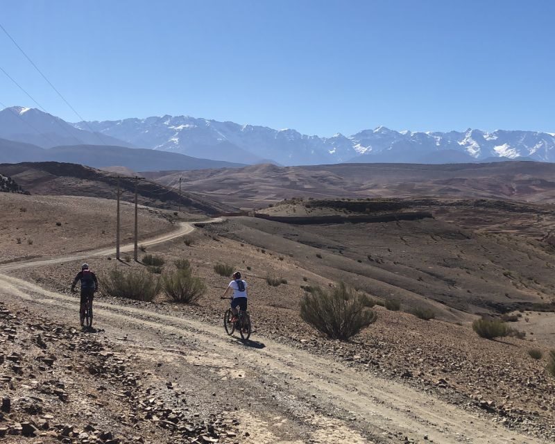 From Marrakech: Atlas Mountain and Berber Village Bike Trip - The Lalla Takerkoust Dam and Scenic Stops