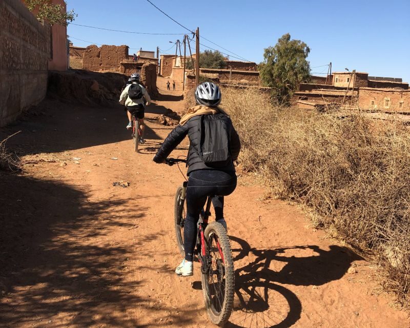 From Marrakech: Atlas Mountain and Berber Village Bike Trip - Lunch and Cultural Delights