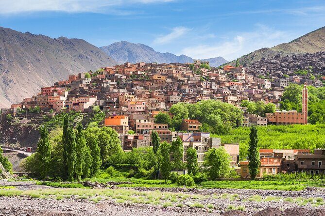 From Marrakech Atlas Mountains Waterfall Full Day Trip with Lunch - Key Points