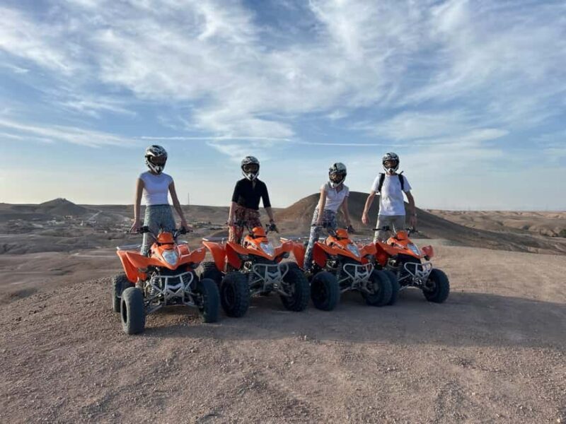 From Marrakech: ATV Quad Bike Tour in Agafay Desert - Key Points
