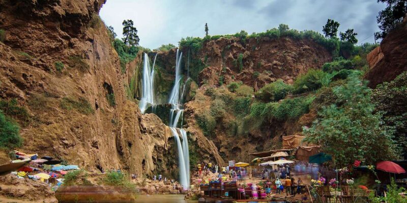 From Marrakech: Full-Day Trip to Ouzoud Falls with Boat Ride - Lunch with a View
