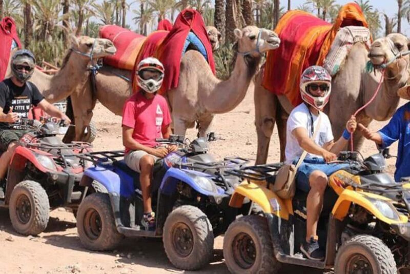 From Marrakech: Half-Day Desert Quad Trip with Camel Ride - An Authentic and Thrilling Moroccan Experience