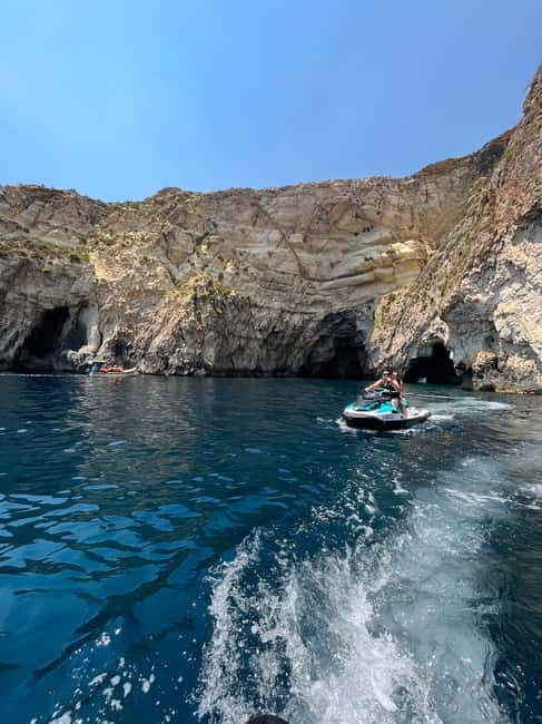 From Marsaskala: Blue Grotto Private Jet Ski Tour - An In-Depth Look at the Blue Grotto Jet Ski Tour