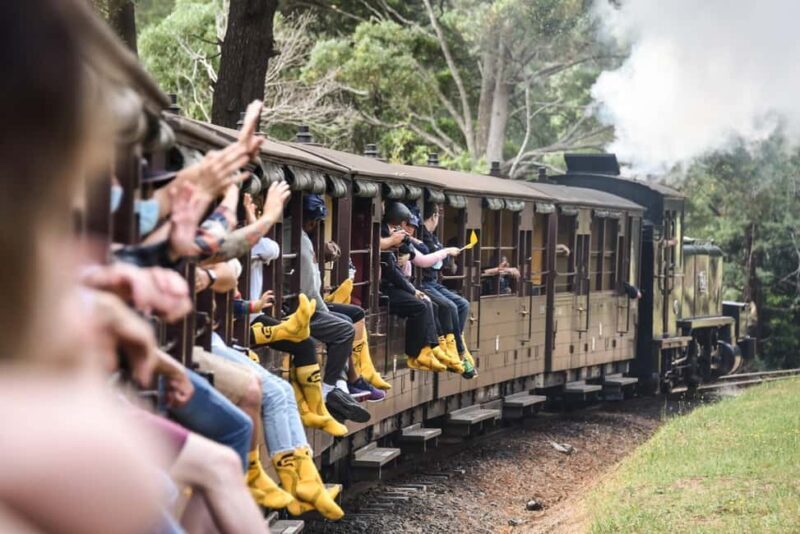 From Melbourne: Puffing Billy Steam Train & Wildlife Tour - The Itinerary in Detail