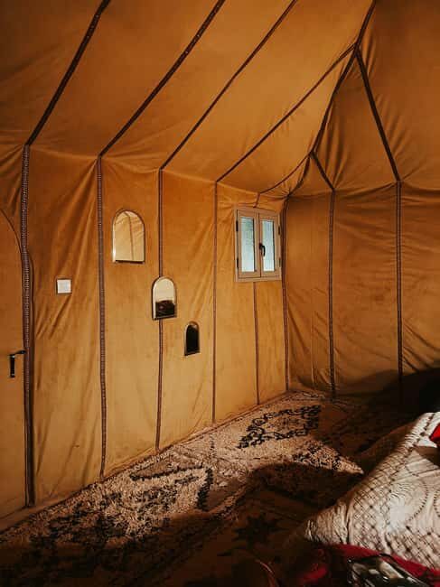 From Merzouga; 1001 Arabian Overnight In Tented Camp - Key Points
