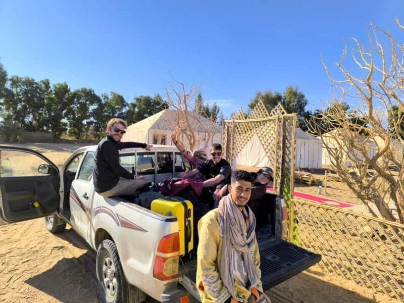 From Merzouga; 1001 Arabian Overnight In Tented Camp - The Camel Ride and Desert Trek