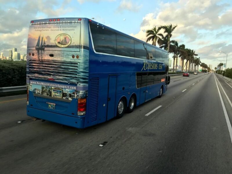 From Miami: Key West Day Tour by Motor Coach Bus - The Return Journey and Practicalities