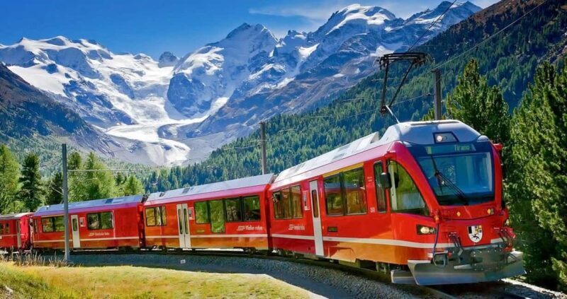 From Milan: Bernina Express Train and St. Moritz Tour - From Milan: Bernina Express Train and St. Moritz Tour — A Scenic Swiss Escape