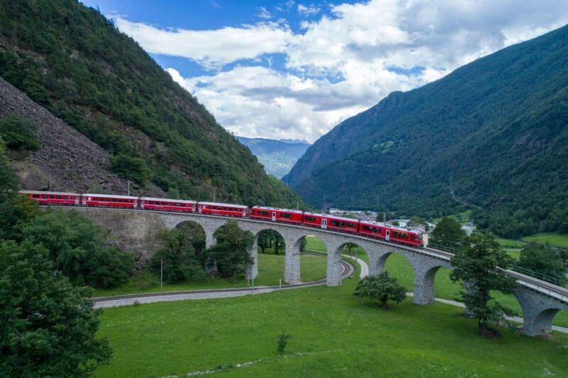 From Milan: Bernina Express Train and St. Moritz Tour - Key Points