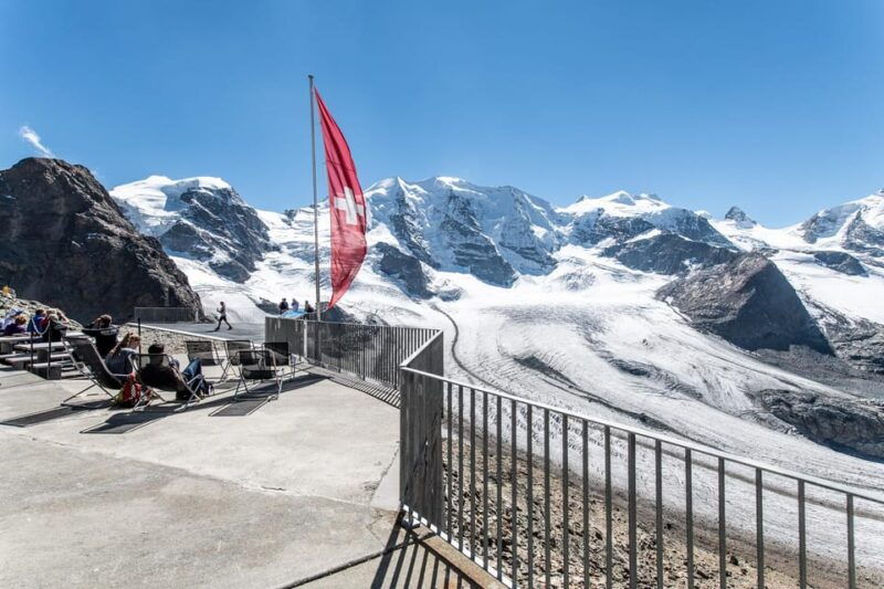 From Milan: Bernina Red Train & Lunch with Mountain Views - The Magic of Diavolezza