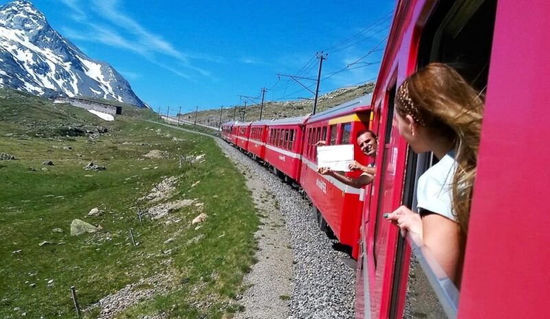 From Milan: Bernina Train, Swiss Alps & St. Moritz Day Trip - Exploring St. Moritz: Elegance and Natural Beauty