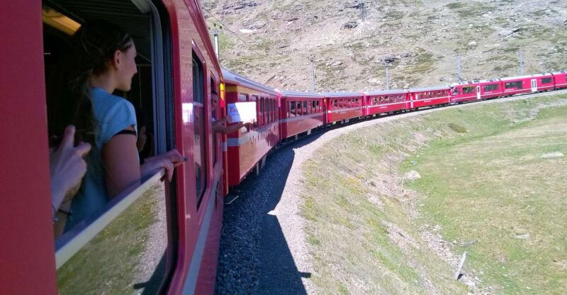 From Milan: Bernina Train, Swiss Alps & St. Moritz Day Trip - The Iconic Bernina Line: From St. Moritz to Tirano
