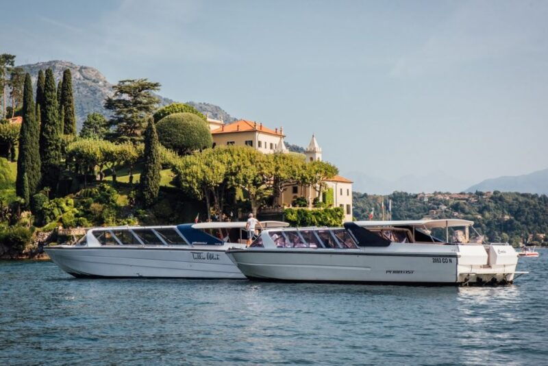 From Milan: Private Boat to Como Lake, Lugano, and Bellagio - Transportation & Logistics