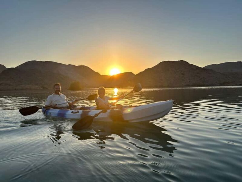 From Muscat : Kayak at Khor al khairan Sunset. Private - From Muscat: Kayak at Khor al Khairan Sunset. Private