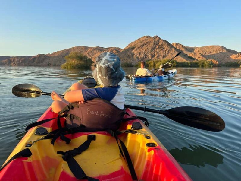 From Muscat : Kayak at Khor al khairan Sunset. Private - What to Expect During the Tour
