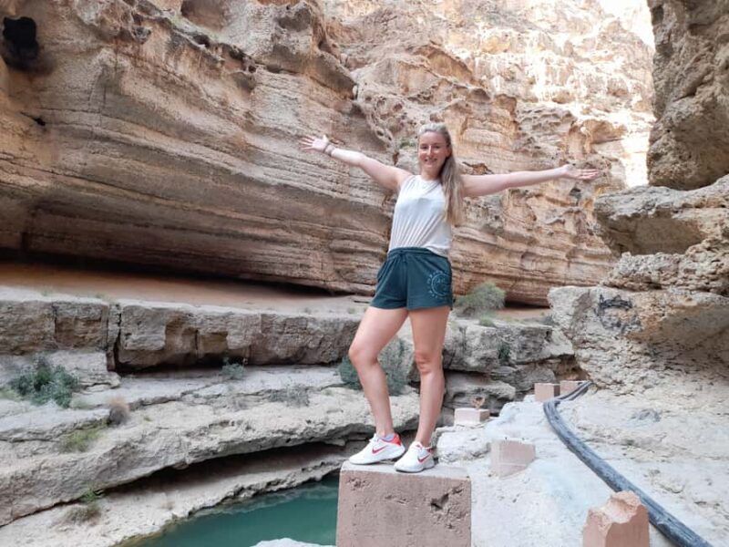 From Muscat: Wadi Shab Adventure, Sinkhole & Fins Beach - Key Points