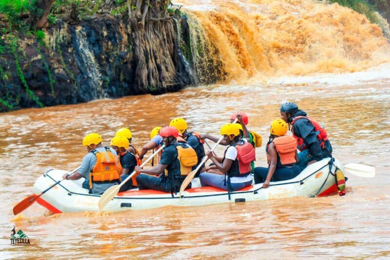 From Nairobi: Sagana White Water Rafting - Key Points