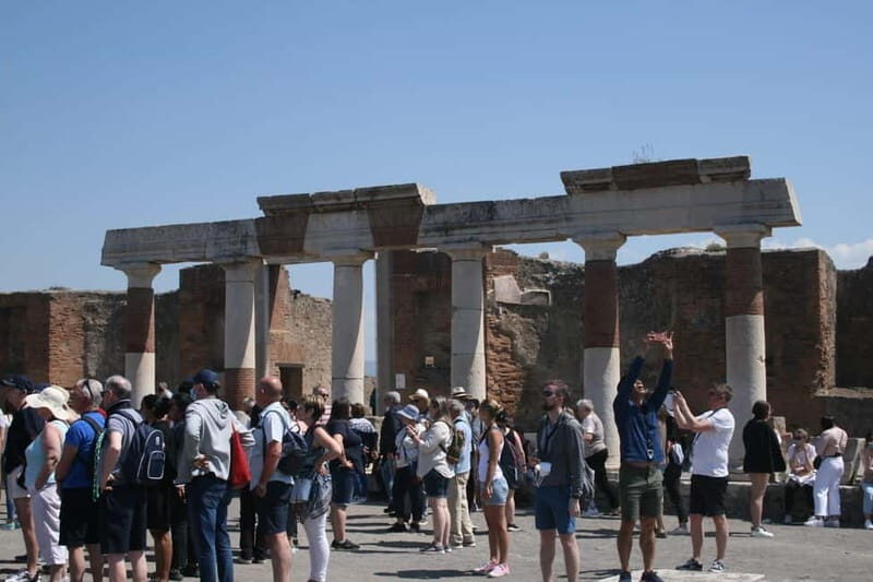 From Naples: Explore Pompeii and Vesuvius by bus - Authentic Experiences & Reviewer Insights