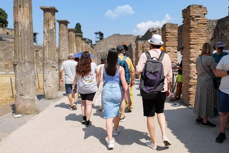 From Naples: Guided walking tour of Pompeii with entry ticket and train - FAQ