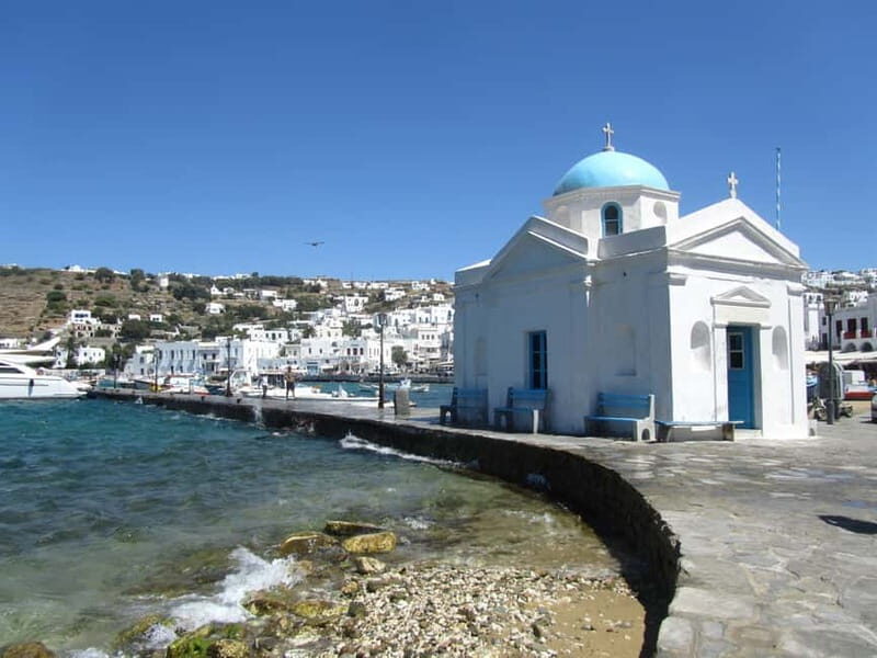 From Naxos: Round day trip to Mykonos Island - The Beach Experience