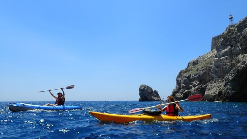 From Nerano: Kayaking Tour to the Bay of Leranto - Itinerary Highlights